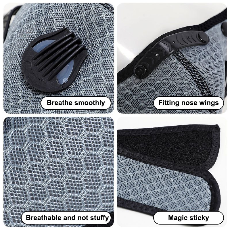 Nowa maska rowerowa z filtrem, – Dust Mask Construction recenzja i cena