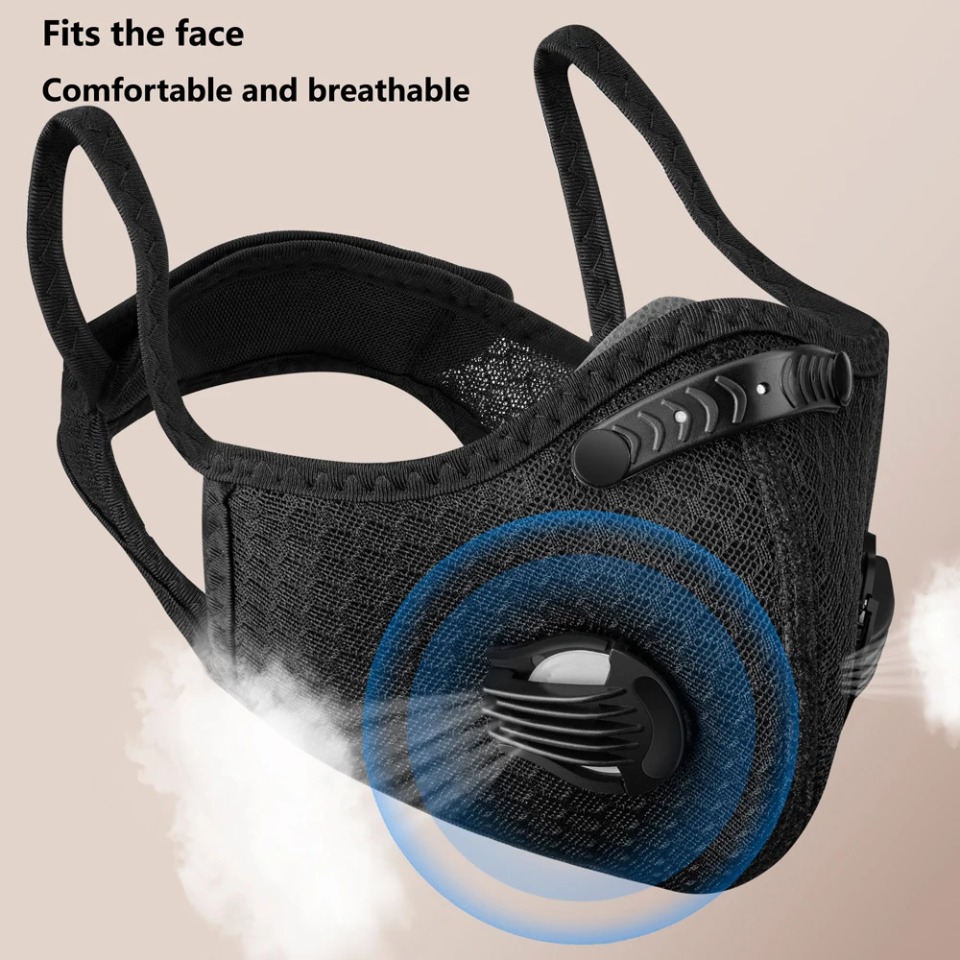1 SZT. Maska rowerowa z filtre – Dust Mask Construction recenzja i cena