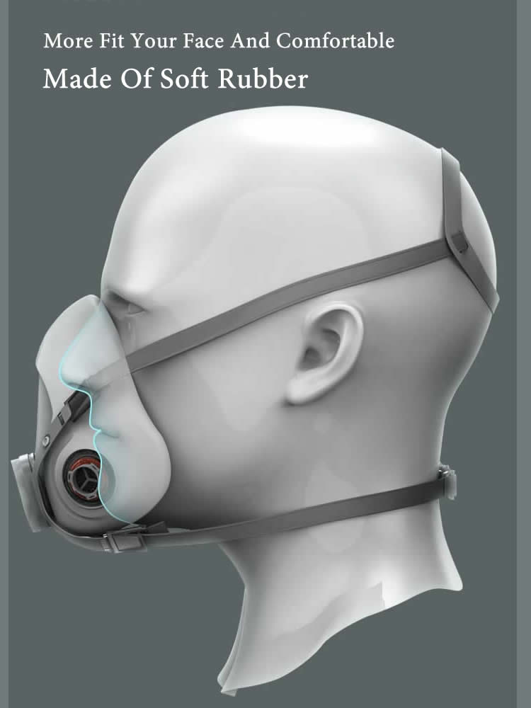 Półtwarzowa maska ​​przeciwgaz – Dust Mask Construction recenzja i cena