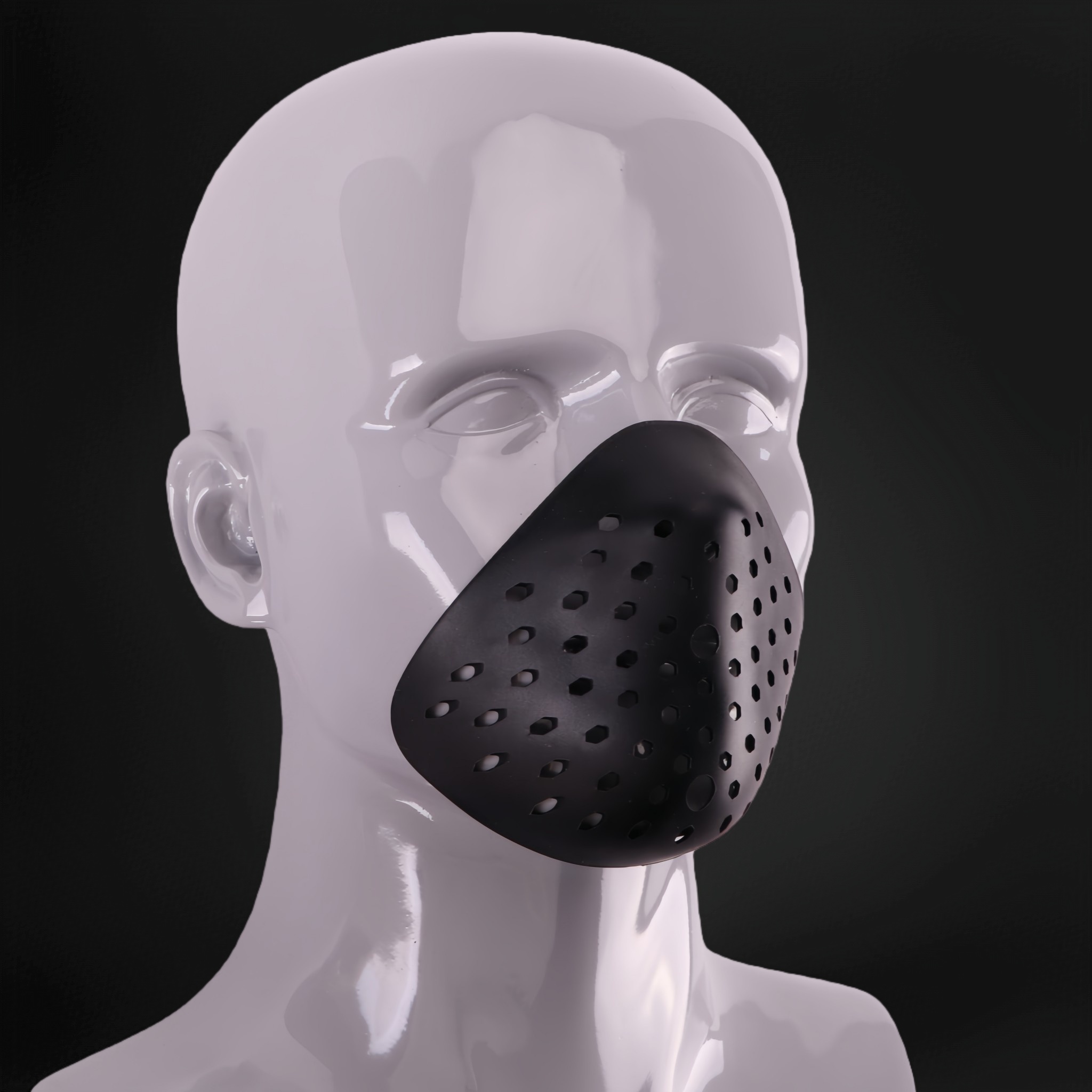 Maska pająka na twarz, silikon – Respirator Half Face recenzja i cena